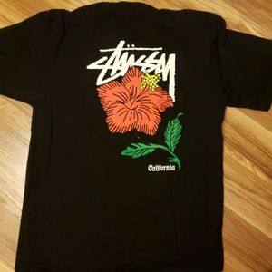 Stussy black tee